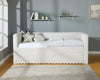 Daybed minimalista Molly, beige, elegante cama canguro | ENVÍO GRATIS |