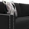 Sofá y Loveseat Gleston Negra