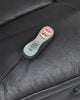 Sillón Reclinable Mecedor Negro Windstade | Calor y Masaje Lumbar