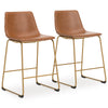 Banco de Bar Crandox (1 pz) | Banco Alto Retro Moderno