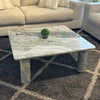 Mesa de Centro Verde de Mármol Grimsby