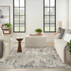 Alfombra Ivory Azul Gris Quarry Grande - Estylo House Muebleria