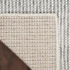 Alfombra Ivory Gris Natural Texture Mediana - Estylo House Muebleria