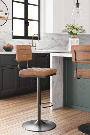 Banco alto Strumford minimalista para desayunador o bar - Estylo House Muebleria