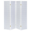 Biombo Plegable Roberto de 4 Paneles – Diseño Moderno en Blanco - Estylo House Muebleria