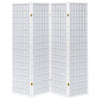 Biombo Plegable Roberto de 4 Paneles – Diseño Moderno en Blanco - Estylo House Muebleria