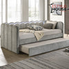Cama Canguro Melody Individual con Luz LED | Daybed Tapizado Moderno | Hasta 3 Meses Sin Intereses | Envío a Todo México - Estylo House Muebleria