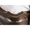 Cama clasica king acturus | cama de madera capitoneada elegante