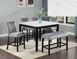 Comedor Alto Pascal con 4 sillas | Envíos a Todo México - Estylo House Muebleria