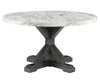 Comedor Circular Vance Con 4 Sillas, apariencia marmol - Estylo House Muebleria