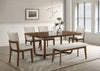 Comedor Salerno con 4 sillas y banca | Elegancia Moderna - Estylo House Muebleria