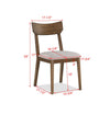 Comedor Weldon De Madera Contemporaneo Minimalista - Estylo House Muebleria