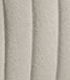 Detalle de textura del tapizado bouclé blanco con costuras verticales acolchadas del Daybed Nardi Individual - Estylo House Muebleria