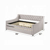 Lianna Cama Canguro Matrimonial con Trundle (Daybed Premium) - Estylo House Muebleria