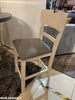 Set de sillas para comedor blanco 2 SILLAS DE MADERA blanca tapizada |Oferta especial set de 2| - Estylo House Muebleria