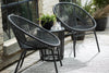 Set Para Exterior, Sillones De Jardín Y Mesa De Mimbre - Estylo House Muebleria