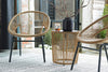 Set Para Exterior, Sillones De Jardín Y Mesa De Mimbre - Estylo House Muebleria