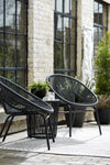 Set Para Exterior, Sillones De Jardín Y Mesa De Mimbre - Estylo House Muebleria