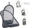 Silla Colgante Plegable Crush Negra | Uso Interior y Exterior con Cojines Incluidos - Estylo House Muebleria