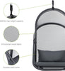Silla Colgante Plegable Crush Negra | Uso Interior y Exterior con Cojines Incluidos - Estylo House Muebleria