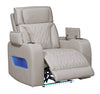 Sillon Reclinable con Luz LED DUBAI| Tecnología y Confort de Lujo - Estylo House Muebleria
