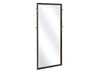 Espejo de pared o de piso elegante con margo de madera