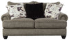 Sofa y love seat de tela, contemporáneo, muebles en monterrey