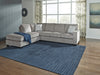 Sofa Secciónal gris, sofa esquinero moderno y elegante