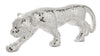 Jaguar decorativo de cristal, art deco