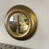 Espejo De Pared Circular Con Marco Dorado Decorativo