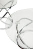 Juego de mesas de centro minimalista, mesa lateral, mesas de cristal - Estylo House Muebleria