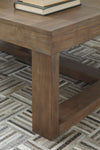 Mesa lateral minimalista de madera