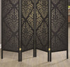 Biombo Divisor de Ambientes Plegable de 4 Paneles Haidera – Estilo Parisino y Elegancia Clásica - Estylo House Muebleria