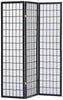 Biombo Plegable Carrie de 3 Paneles – Diseño Moderno en Negro - Estylo House Muebleria