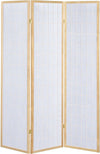 Biombo Plegable Carrie de 3 Paneles – Estilo Shoji en Color Natural con Envío Gratis a Todo México - Estylo House Muebleria