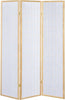 Biombo Plegable Carrie de 3 Paneles – Estilo Shoji en Color Natural con Envío Gratis a Todo México - Estylo House Muebleria