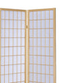 Biombo Plegable Carrie de 3 Paneles – Estilo Shoji en Color Natural con Envío Gratis a Todo México - Estylo House Muebleria