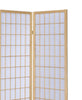 Biombo Plegable Carrie de 3 Paneles – Estilo Shoji en Color Natural con Envío Gratis a Todo México - Estylo House Muebleria