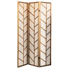Biombo Plegable Mila de 3 Paneles – Estilo Moderno con Toque Tropical - Estylo House Muebleria