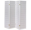 Biombo Plegable Roberto de 4 Paneles – Diseño Moderno en Blanco - Estylo House Muebleria
