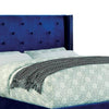 Cama Anabelle tamaño Queen, Cama contemporánea y elegante - Estylo House Muebleria