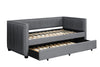 Cama Canguro Gris Danyl, moderna Cama Individual Tipo Nido ¡ Envio Gratis a todo Mexico !! - Estylo House Muebleria