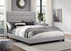 Cama gris capitoneada minimalista Individual | ¡Pregunta Por Su Descuento Adicional! 😉 - Estylo House Muebleria