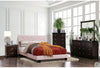 Cama Matrimonial Velen, cama contemporánea rosa - Estylo House Muebleria