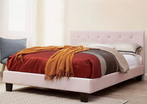 Cama Matrimonial Velen, cama contemporánea rosa - Estylo House Muebleria