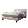 Cama Matrimonial Velen, cama contemporánea rosa - Estylo House Muebleria