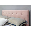 Cama Matrimonial Velen, cama contemporánea rosa - Estylo House Muebleria