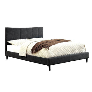 Cama Queen Contemporanea Gris - Estylo House Muebleria
