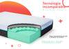 Colchón de Memory Foam, colchón ultra comodo, fácil embalado 14" - Estylo House Muebleria
