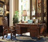 Escritorio Ejecutivo Vendome 188 cm | Estilo Clásico Cerezo con Detalles Ornamentales - Estylo House Muebleria
